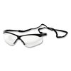 Kleenguard V60 Nemesis Rx Reader Safety Glasses, Black Frame, Clear Lens, +3.0 Diopter Strength, PK6 KCC28630